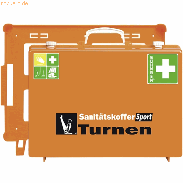 Shngen Sanittskoffer Sport Turnen orange
