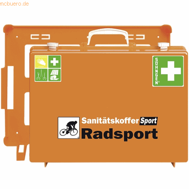 Söhngen Sanitätskoffer Sport Radsport orange