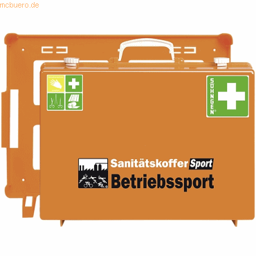 Söhngen Sanitätskoffer Sport Betriebssport orange