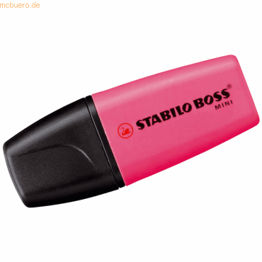 10 x Stabilo Textmarker Boss Mini pink