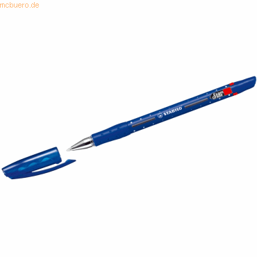 10 x Stabilo Kugelschreiber Exam Grade blau