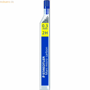 Staedtler Feinmine Mars micro 0,3mm 2H VE=12 Stck