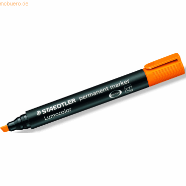 10 x Staedtler Marker Lumocolor permanent 2-5mm orange