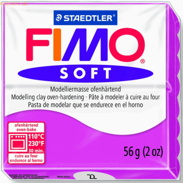 Staedtler Modelliermasse Fimo soft 56g himbeere