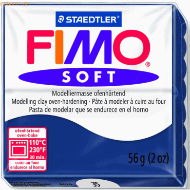 Staedtler Modelliermasse Fimo soft 56g windsorblau