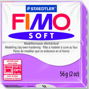 Staedtler Modelliermasse Fimo soft 56g lavendel