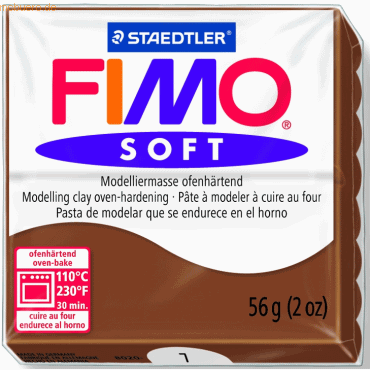 Staedtler Modelliermasse Fimo soft 56g caramel