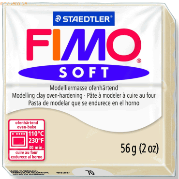Staedtler Modelliermasse Fimo soft 56g sahara