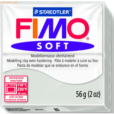 Staedtler Modelliermasse Fimo soft 56g delfingrau
