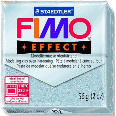 Staedtler Modelliermasse Fimo soft 56g silber glitter