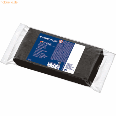 Staedtler Plastilin-Knete Noris Club 1kg schwarz