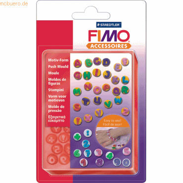 5 x Staedtler Fimo Motiv Form ABC/123