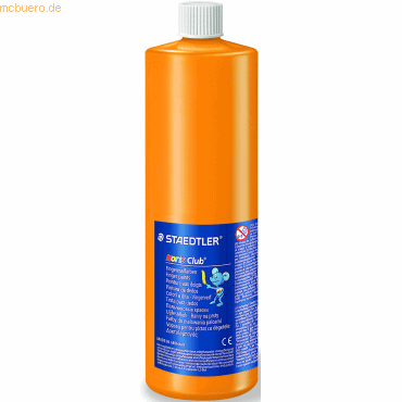 Staedtler Fingermalfarbe Noris Club 750ml orange