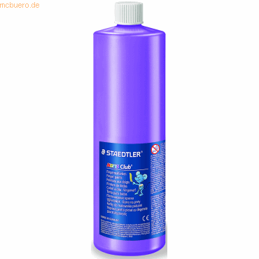 Staedtler Fingermalfarbe Noris Club 750ml violett