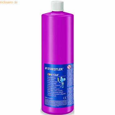 Staedtler Fingermalfarbe Noris Club 750ml rotlila