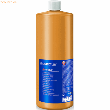 Staedtler Schulmalfarbe Noris Club 1l ocker