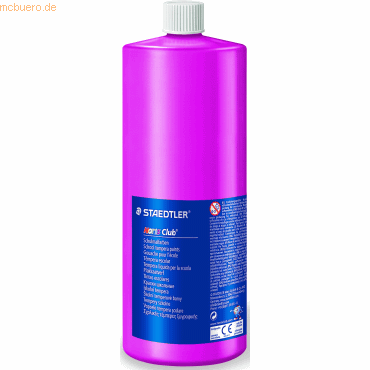 Staedtler Schulmalfarbe Noris Club 1l magenta