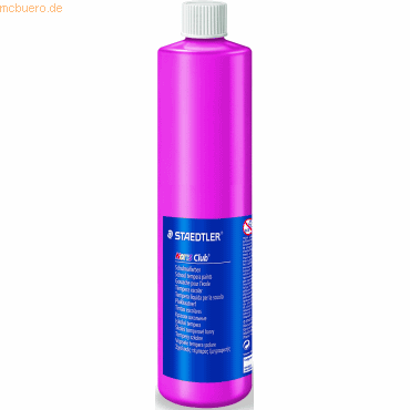Staedtler Schulmalfarbe Noris Club 500ml magenta