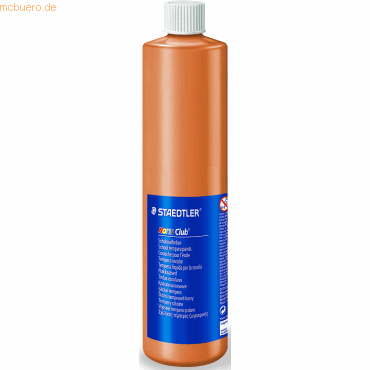 Staedtler Schulmalfarbe Noris Club 500ml braun