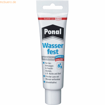 6 x Ponal Holzleim wasserfest 60g