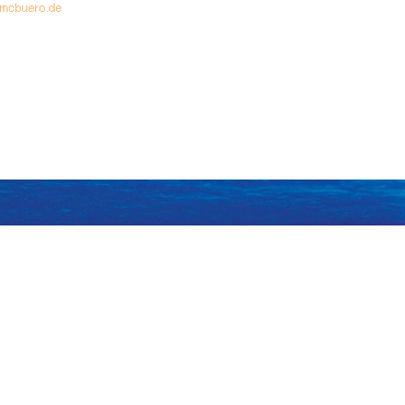 10 x Staufen Krepp-Band Niflamo 5cmx10m VE=10 Rollen brillantblau