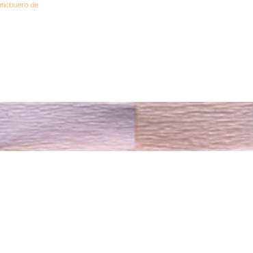200 x Staufen Krepppapier Gloria Doublette 90g/qm 25x125cm wei/aprico