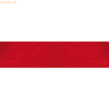 10 x Staufen Krepppapier Aquarola fein 32g/qm 50x250cm rot