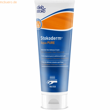 Stoko Hautschutzcreme Stokoderm auqa pure 100ml