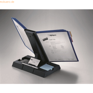 Styro Sichttafelhalter styrofolder Tischversion incl. 10 Mappen anthra
