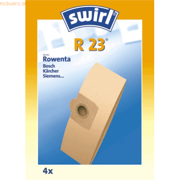 Swirl Staubsaugerbeutel R 23 VE=4 Stck