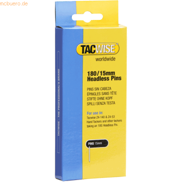 Tacwise Nadeln fr Tacker 180/15mm VE=2000 Stck