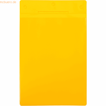 Tarifold Pro Kennzeichnungshülle A5 gelb PVC VE=10 Stück