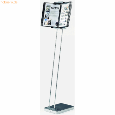 Tarifold Bodenstnder Infostand Classic Sichttafelstnder A4 leer