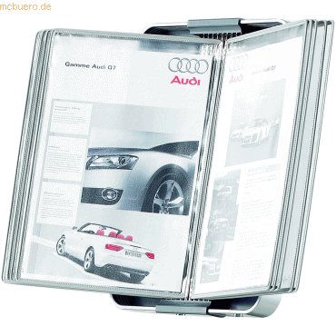 Tarifold Prospekthalter Einzeltafel A4 hoch fr Wand
