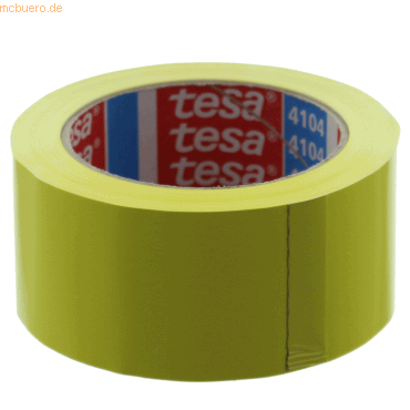 Tesa Verpackungsklebefilm tesafilm 4104 50mm x 66m gelb