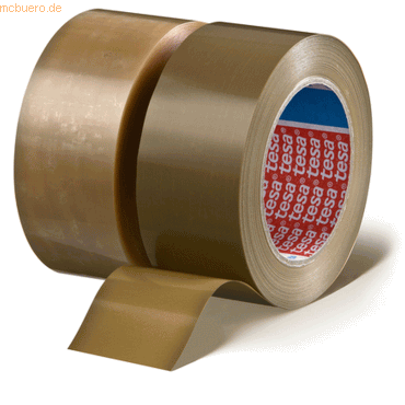 6 x Tesa Packband tesapack 50mm x 330m PVC farblos