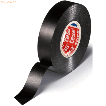 96 x Tesa Klebeband tesaflex 4173 19mm x 33m schwarz