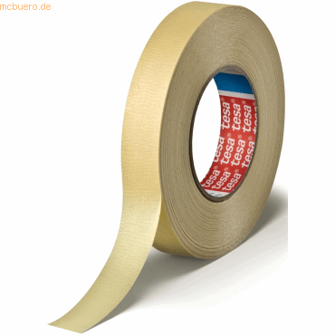 8 x Tesa Maler-Kreppband tesakrepp 4324 19mmx50m Papier schwach gekrep