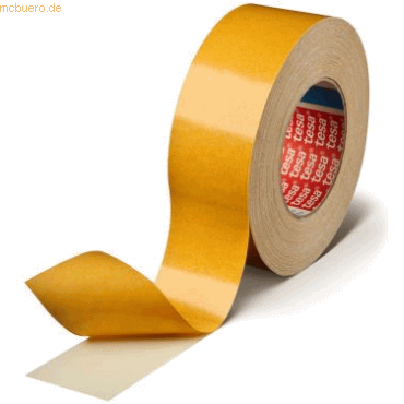 6 x Tesa Klebeband tesafix 4964 doppelseitig Gewebetrger 25mmx50m wei
