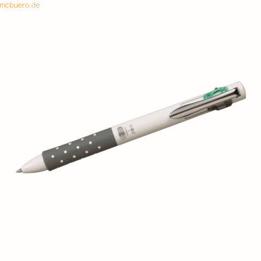5 x Tombow 4-Farb-Kugelschreiber Reporter 4 smart wei