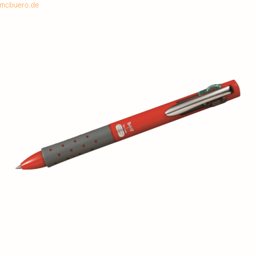 5 x Tombow 4-Farb-Kugelschreiber Reporter 4 smart rot
