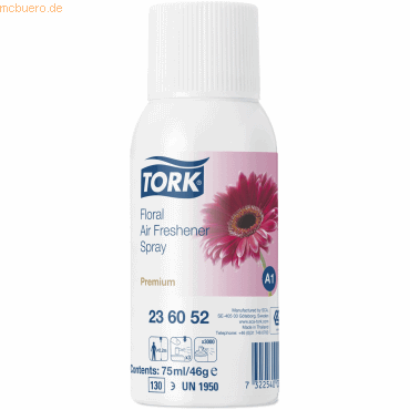 Tork Lufterfrischer Premium Duftpatrone fr A1-System Floral VE=12 Pat