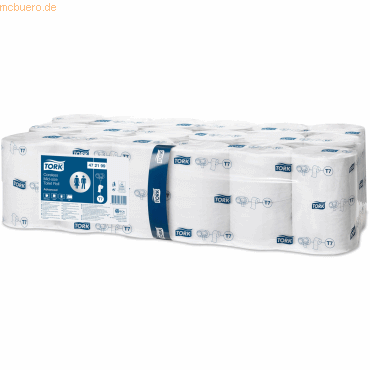 Tork Toilettenpapier Advanced Midi hülsenlos T7 2-lagig 9,3cmx112,5m w