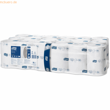Tork Toilettenpapier Premium Midi hülsenlos T7 2-lagig 9,3cmx100m weiß