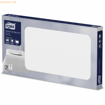 Tork Mitteldecke Textile Feel Advanced 80x80cm 1-lagig wei VE=4x25 St