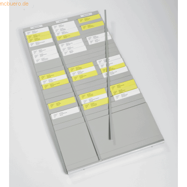 Ultradex Begrenzungssteg zum Einhngen 1200mm lang grau