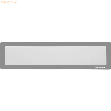 Ultradex Infotasche magnetisch fr berschriften A4quer/A3hoch silber