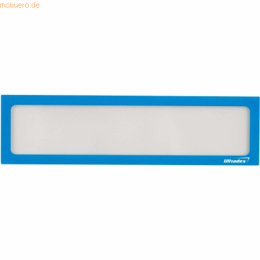 Ultradex Infotasche magnetisch fr berschriften A5quer/A4hoch blau VE