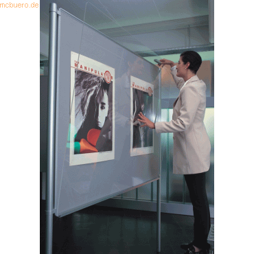 Ultradex Schutzscheibe fr Stellwandsystem 1500x1200mm Acrylglas glask