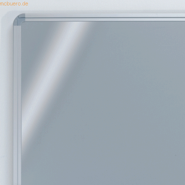 Ultradex Stellwandtafel beidseitig Metalldesign B2000xH1200xT22mm weiß